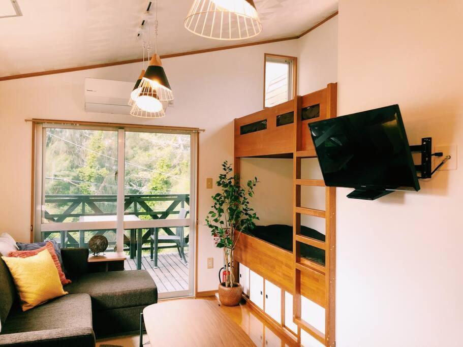 Onnaキ Aim Forest Villa: Dual-Bed Units with Late Checkout Exterior photo